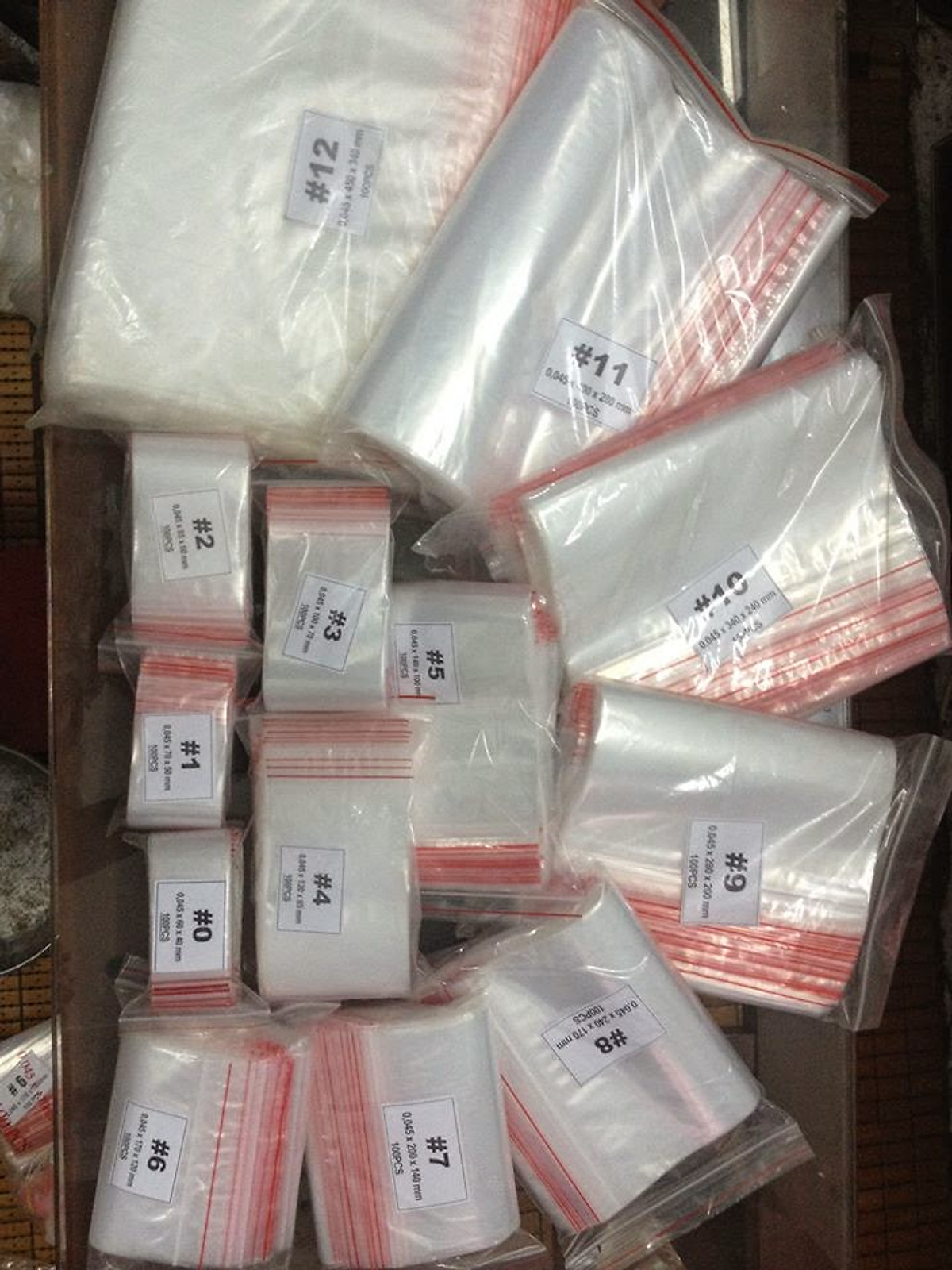 1 kg Zip Bag, Choose the Size You Prefer
