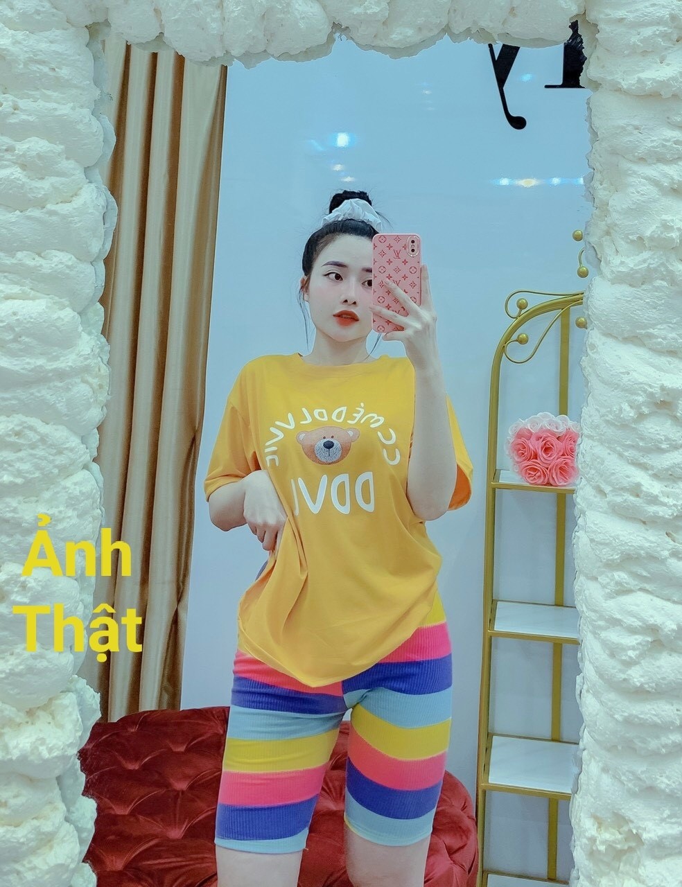 Bộ nữ ngố lửng gấu hót hít chất đẹp.