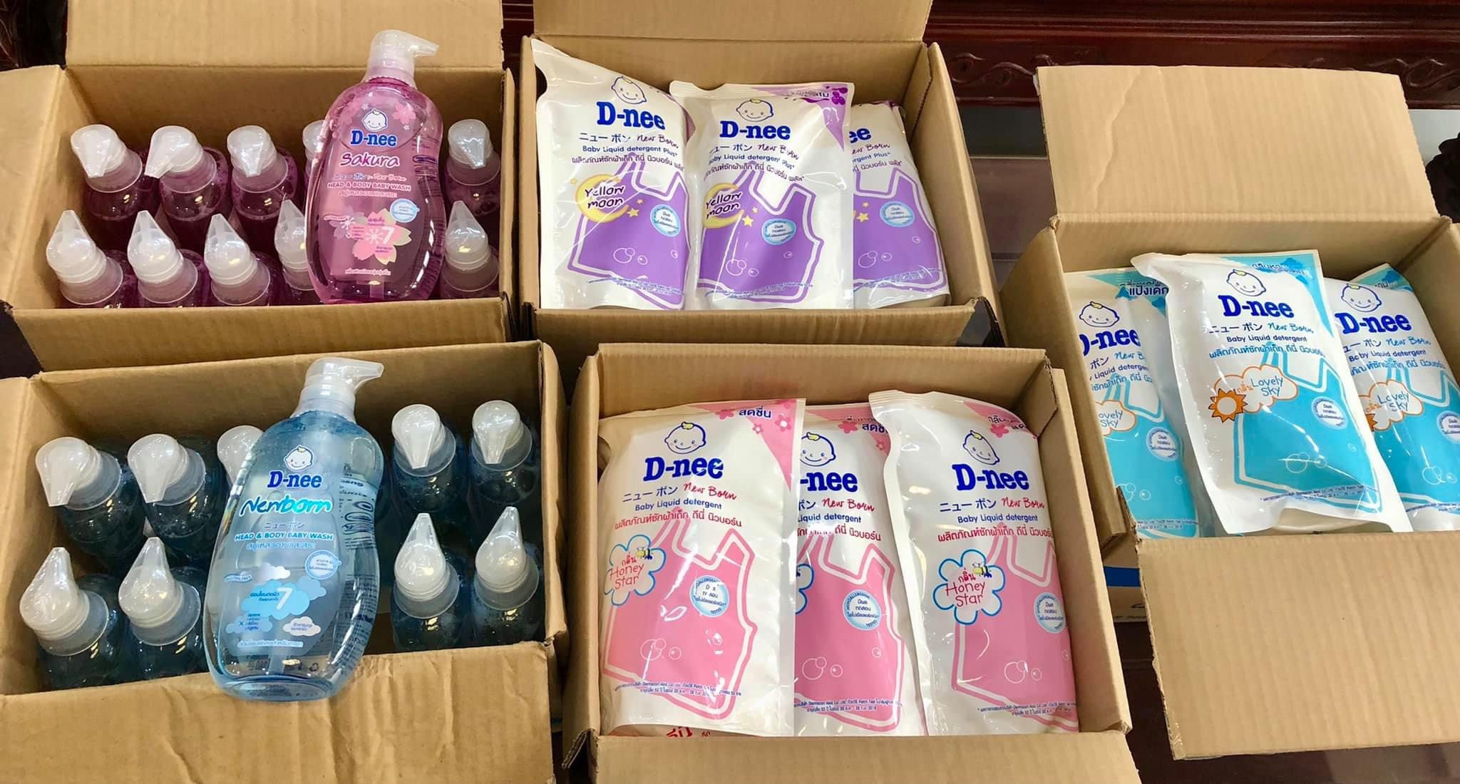 (Chính Hãng) Nước giặt Dnee Thái Lan túi 1.4L cho bé yêu