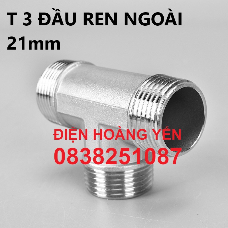T ren ngoài (1/2 - 150) inox 304
