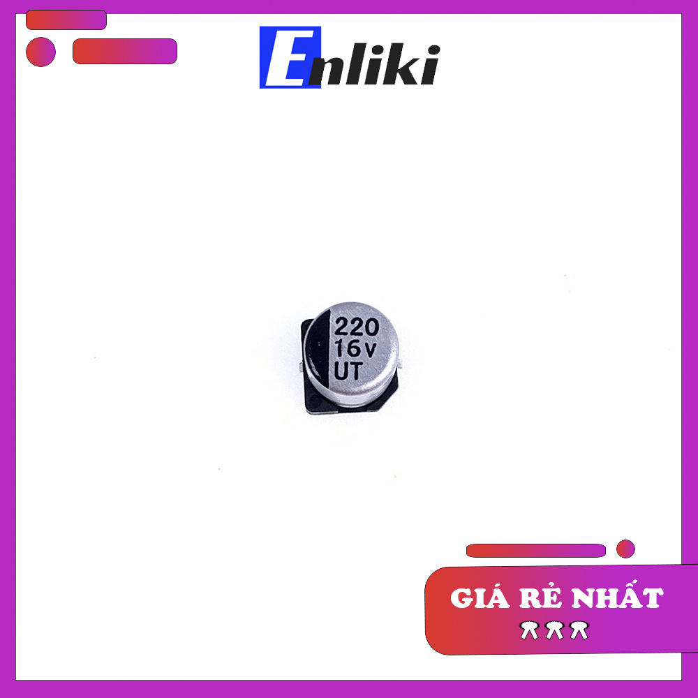 220uF 16V 6.3x7.7mm Tụ Nhôm