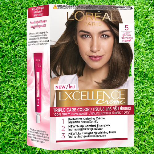 Màu nhuộm dưỡng tóc phủ bạc Loreal Paris Excellence