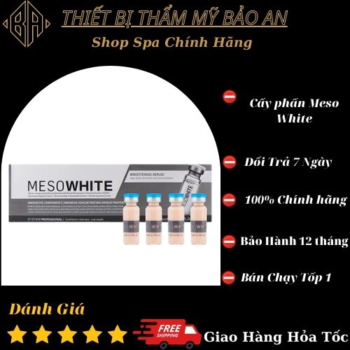 Cấy Phấn | cấy phấn Meso White giúp da trắng đẹp mịn đều màu