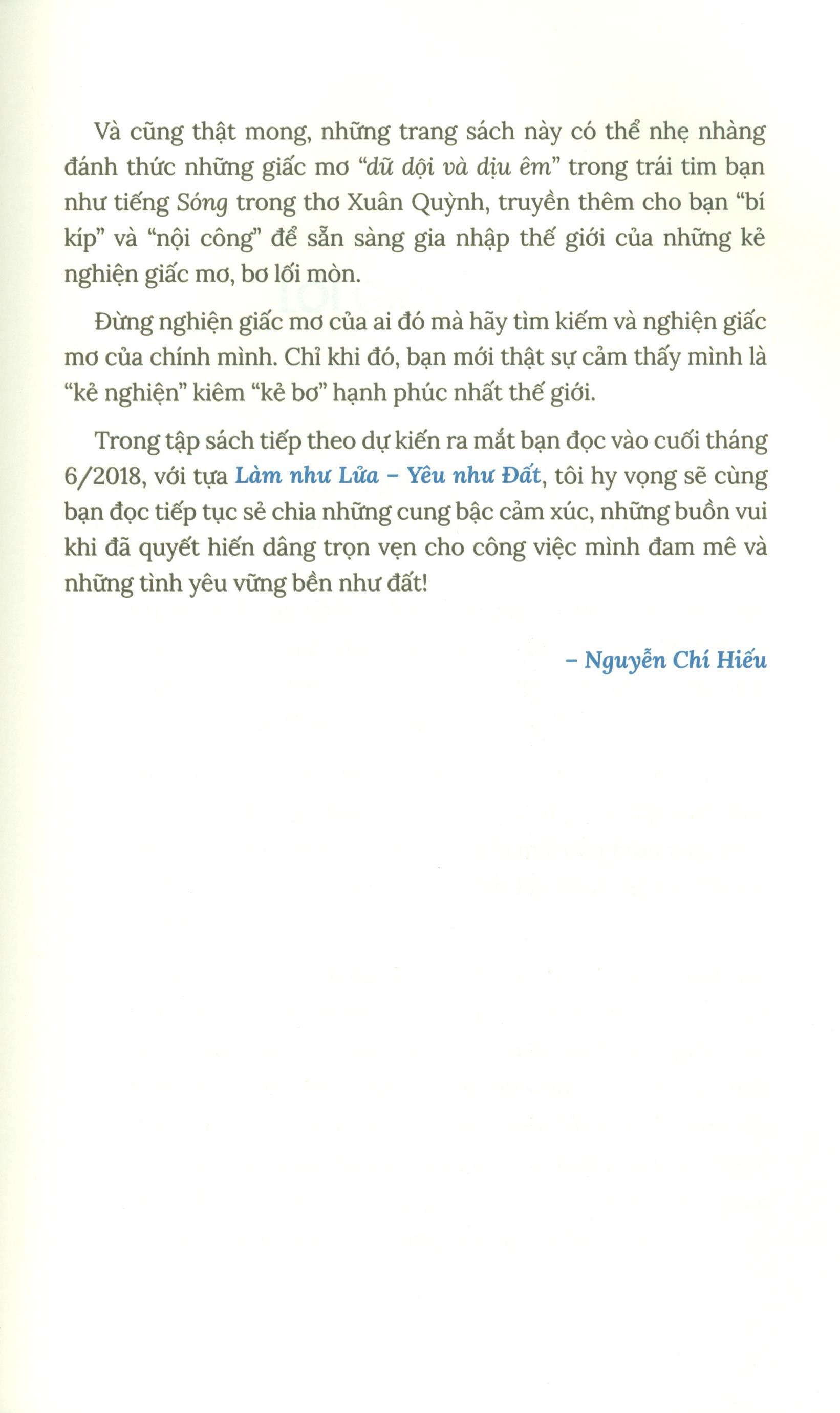 Nghiện Giấc Mơ Bơ Lối Mòn