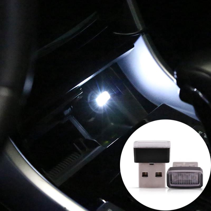 1 đèn usb nội thất xe hơi ô tô mini - đèn led usb trang trí xe hơi ô tô