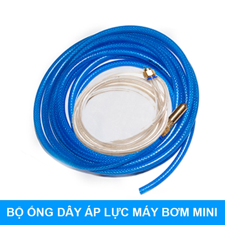 Bộ phụ kiện máy bơm áp lực mini 12V 24V - Option 3