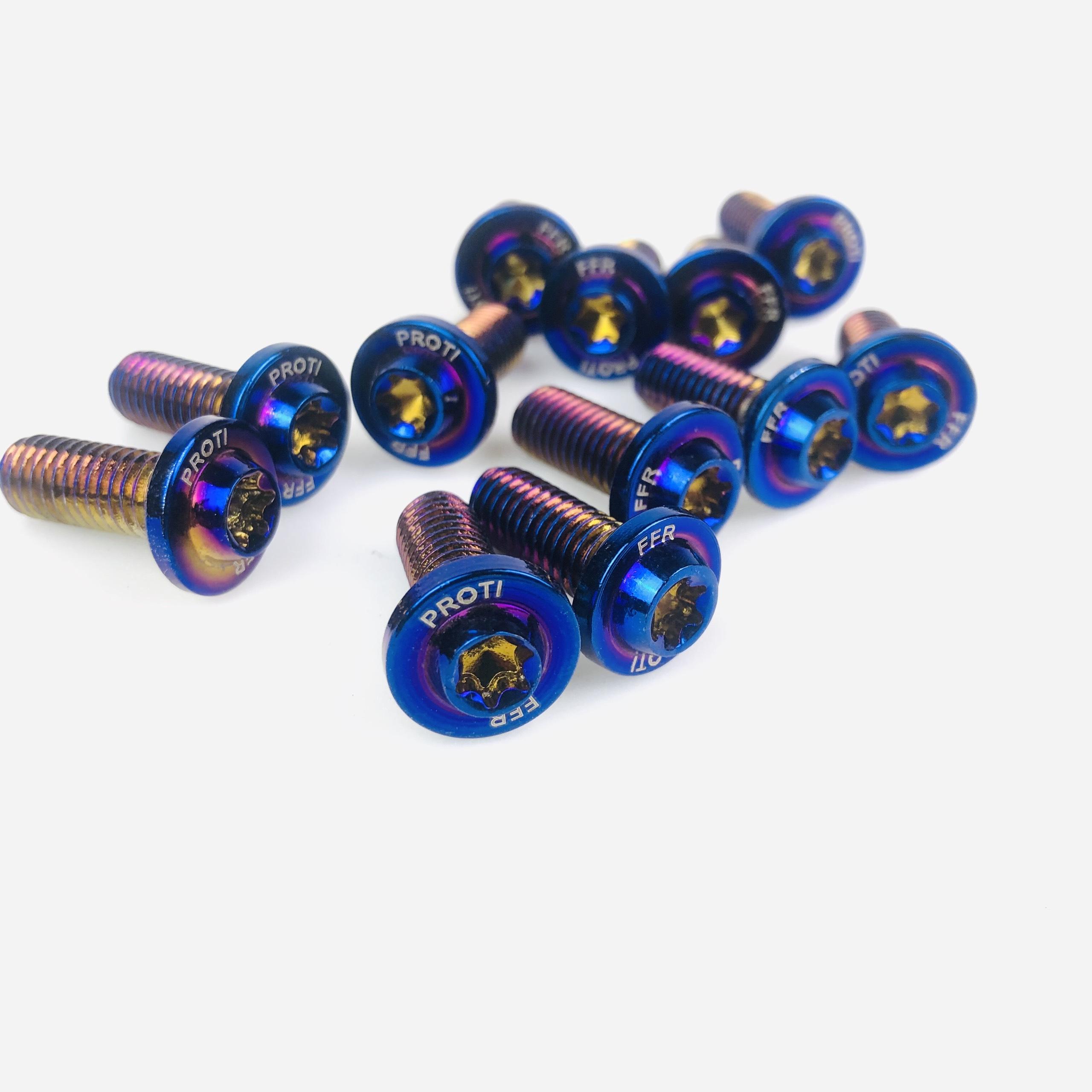 [HCM]COMBO 12 ốc đĩa proti  titan nhập Thái Lan gắn cho tất cả các dòng xe sử dụng thắng đĩa hiện nay - Hoành Sơn