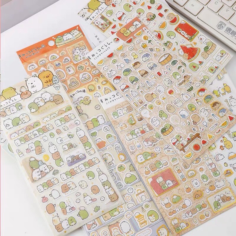 Sticker  dán Molang xinh xắn - VPP Brendo