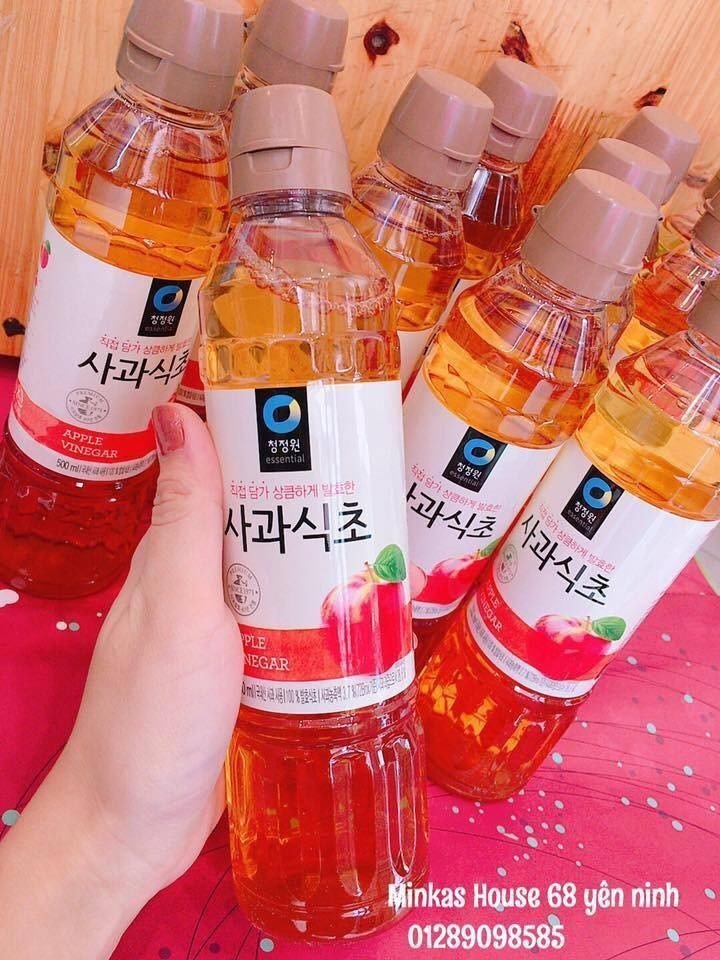 DẤM TÁO HỮU CƠ DEASANG HÀN QUỐC 500ML
