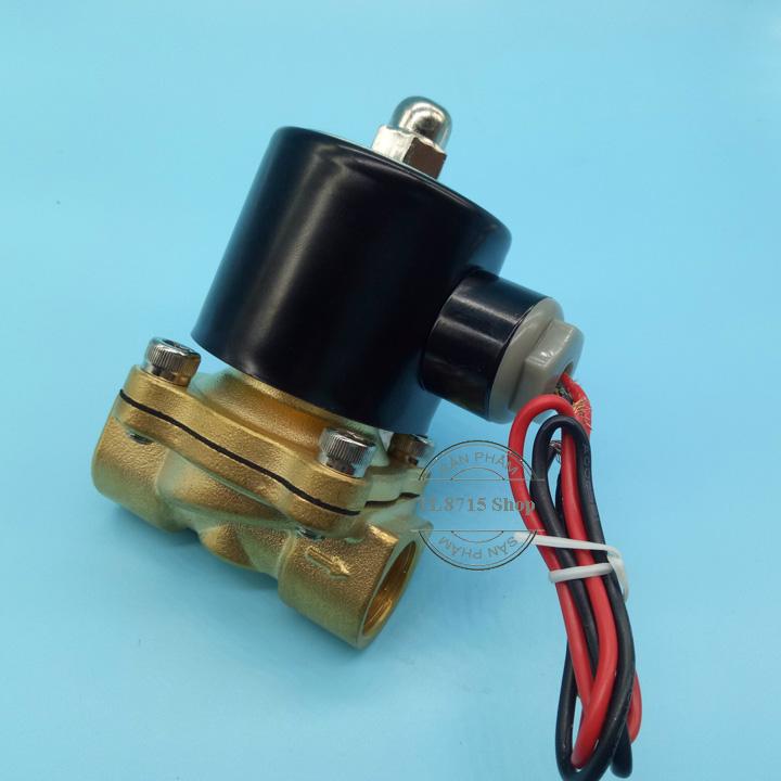 Van điện từ phi 34mm 220v  thường đóng