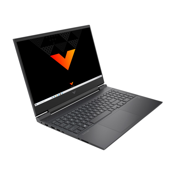Laptop máy tính xách tay HP VICTUS 16-e0175AX 4R0U8PA (R5-5600H/ 8GB/ 512GB SSD/ 16.1FHD, 144Hz/ RTX3050Ti 4GB/ Win 10/ Đen ánh bạc) Hàng chính hãng
