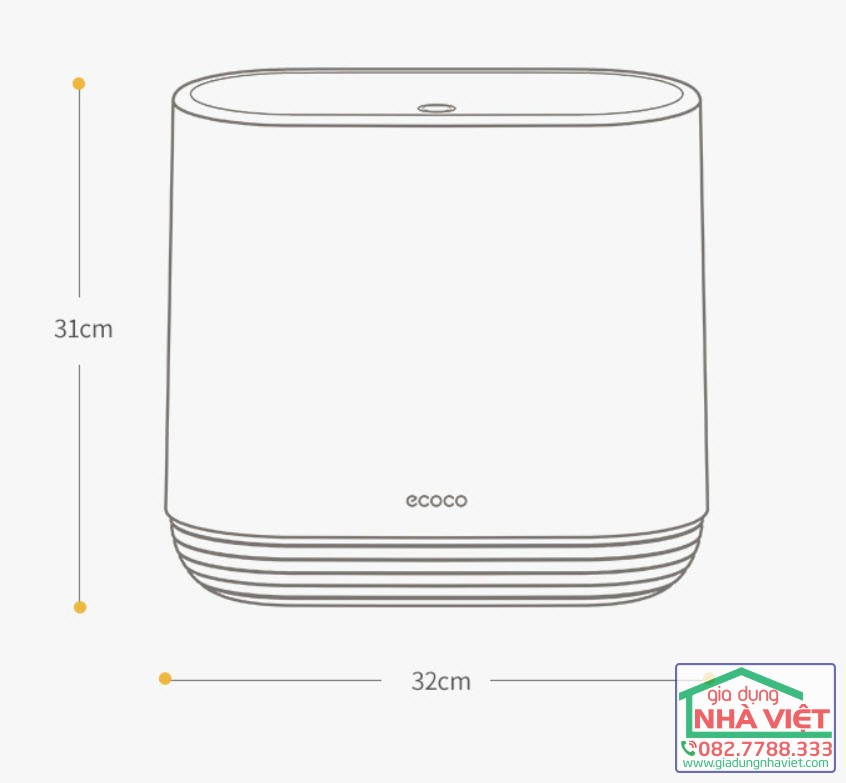 Thùng đựng rác ecoco