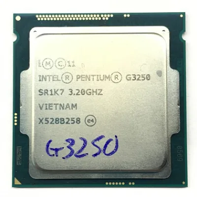CPU Intel Pentium G3250 (3M Bộ nhớ đệm 3.20 GHz) Socket 1150 hỗ trợ dòng Main H81 B85 Z87 Z97... - Tray