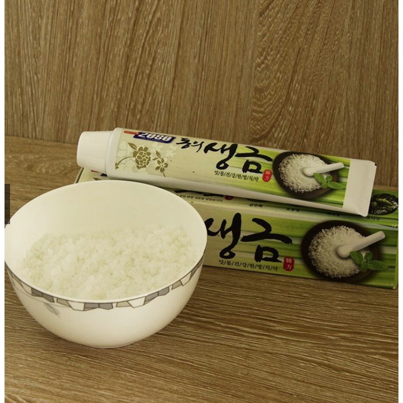 Kem Đánh Răng 2080 Muối Thảo Dược Hàn Quốc 120gr