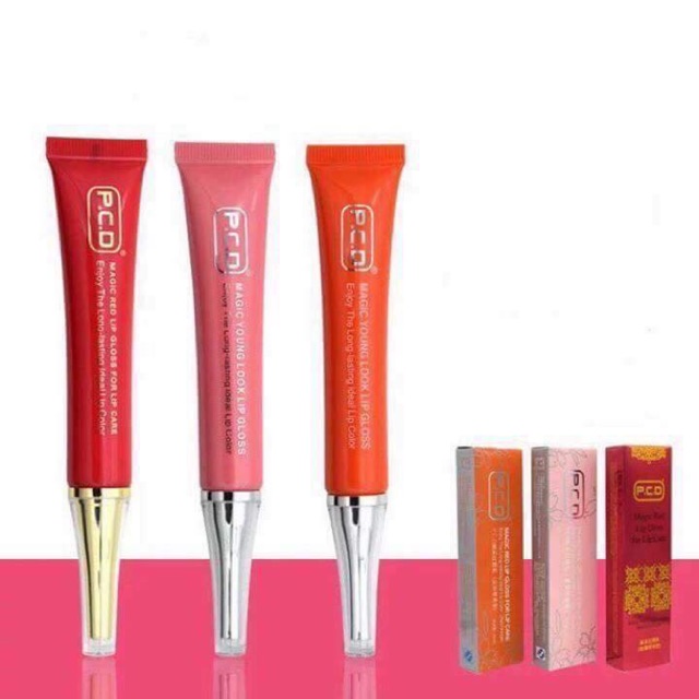 Dưỡng môi sau phun săm PCD, kích dưỡng màu môi (màu cam)