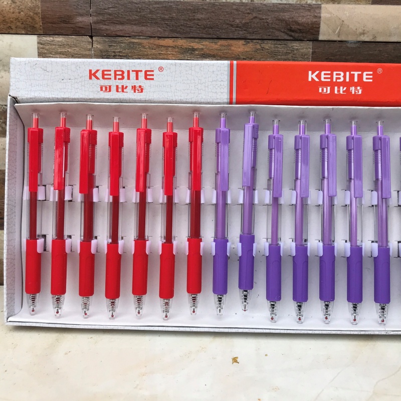 Bút Nước Dạng Bấm Chosch CS8698 Mực Xanh, Đỏ, Tím,đen [ VPP Trí Nhân ]