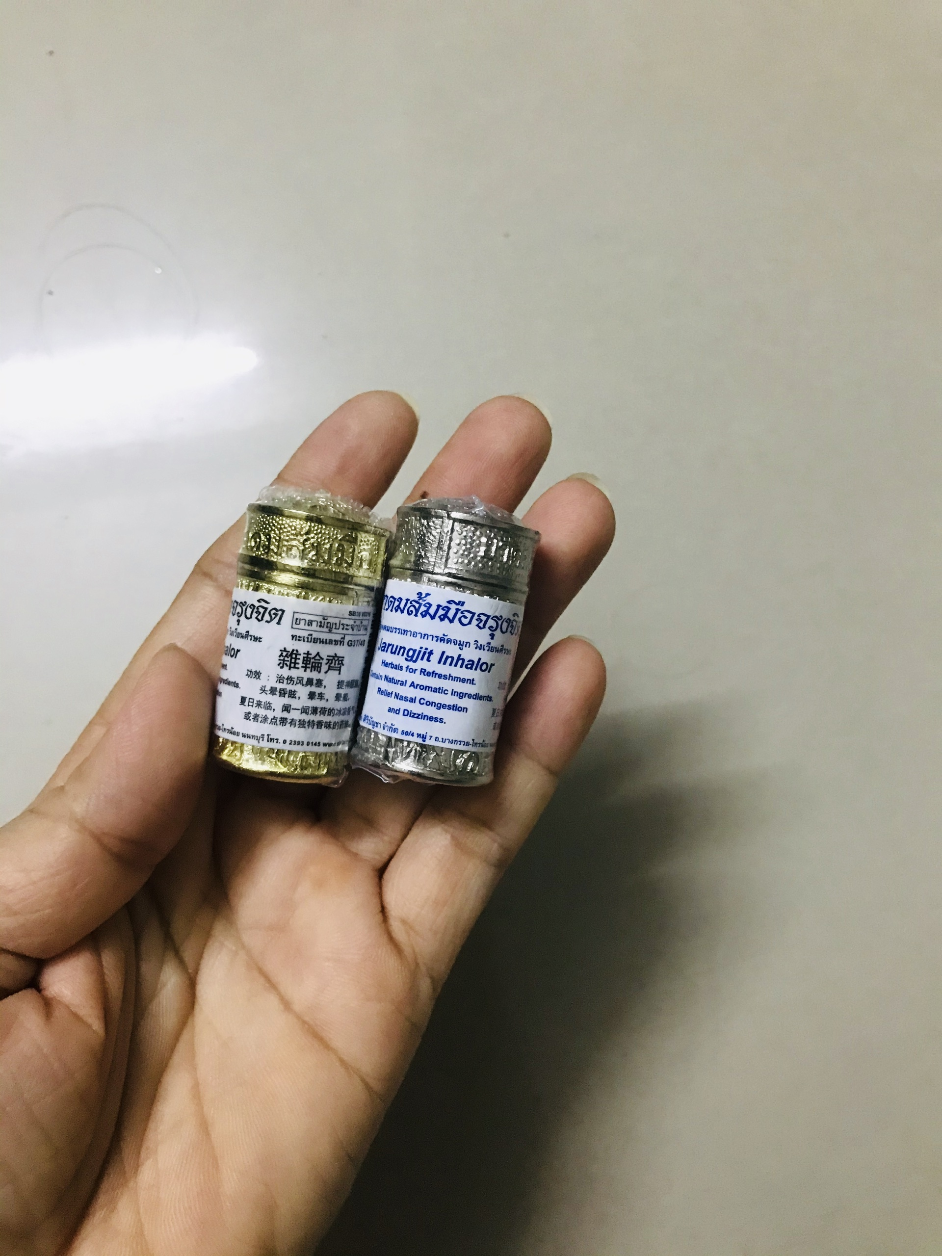 [HCM]Ống hít thảo dược viêm xoang Thái Lan