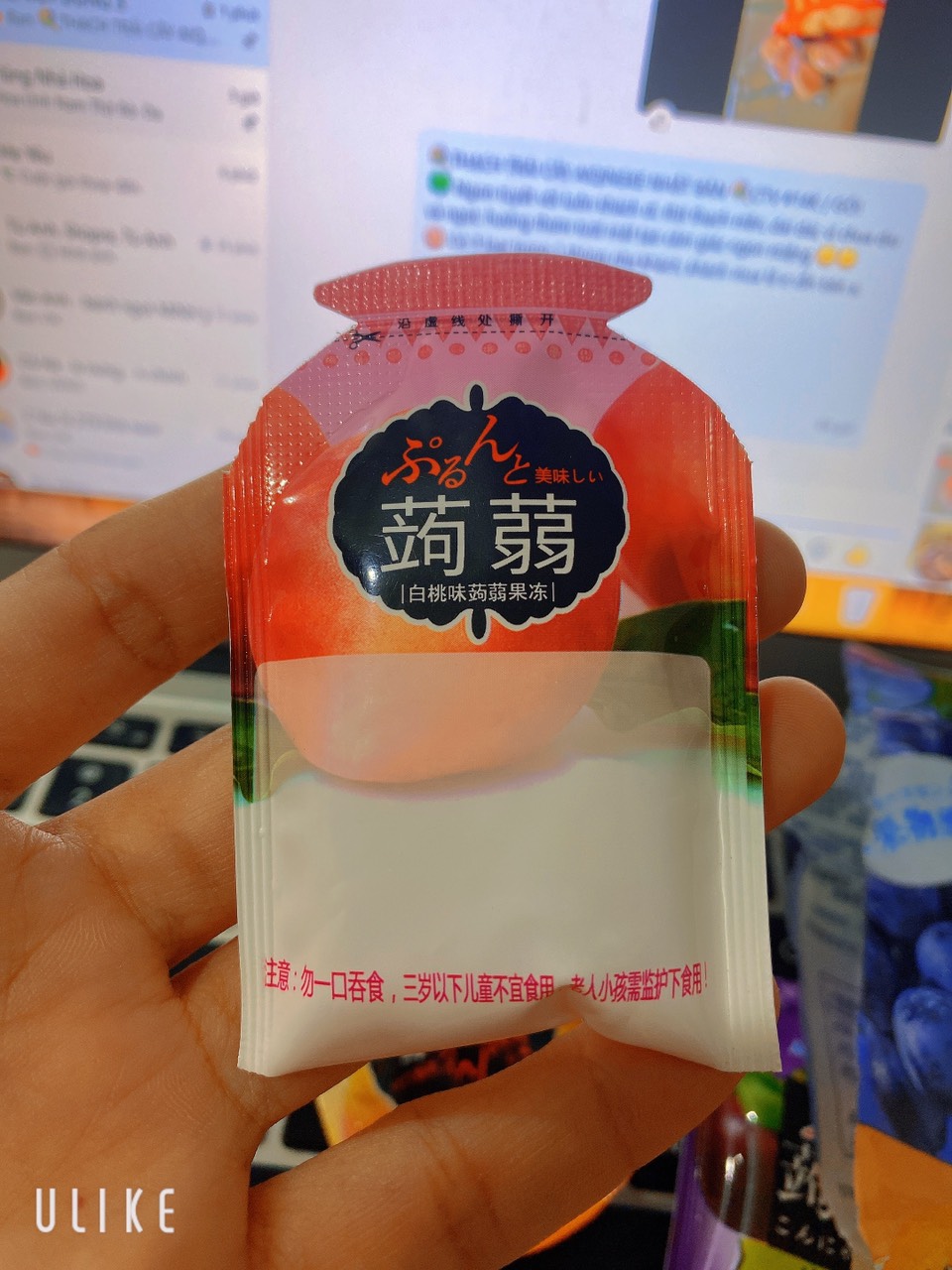 THẠCH TRÁI CÂY AIQINGKE NHẬT BẢN