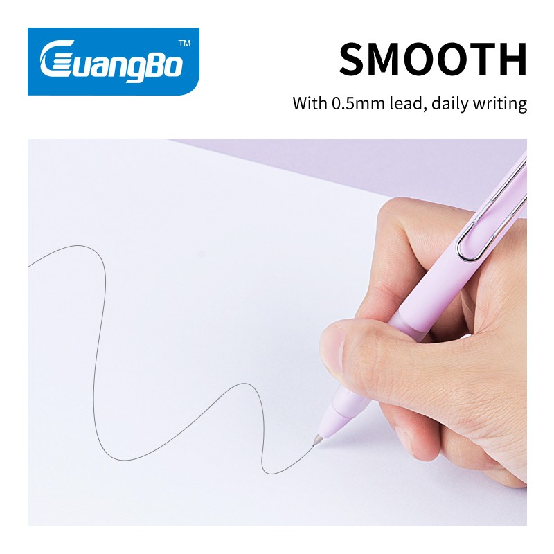 Bút chì kim bấm 0.5mm GuangBo 14003D - 5 màu