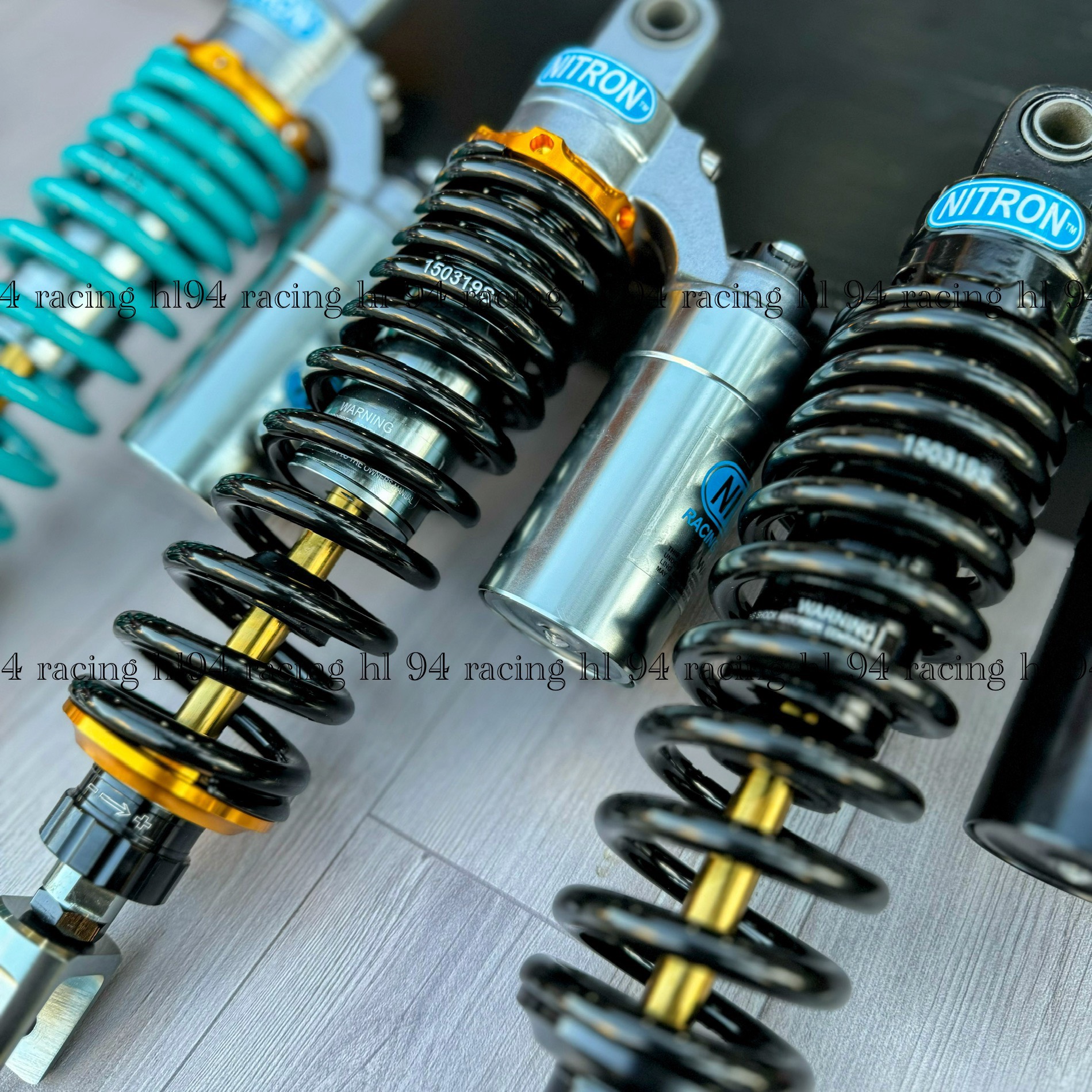 Phuộc vario click bình dầu trên ohlins , Nitron A50