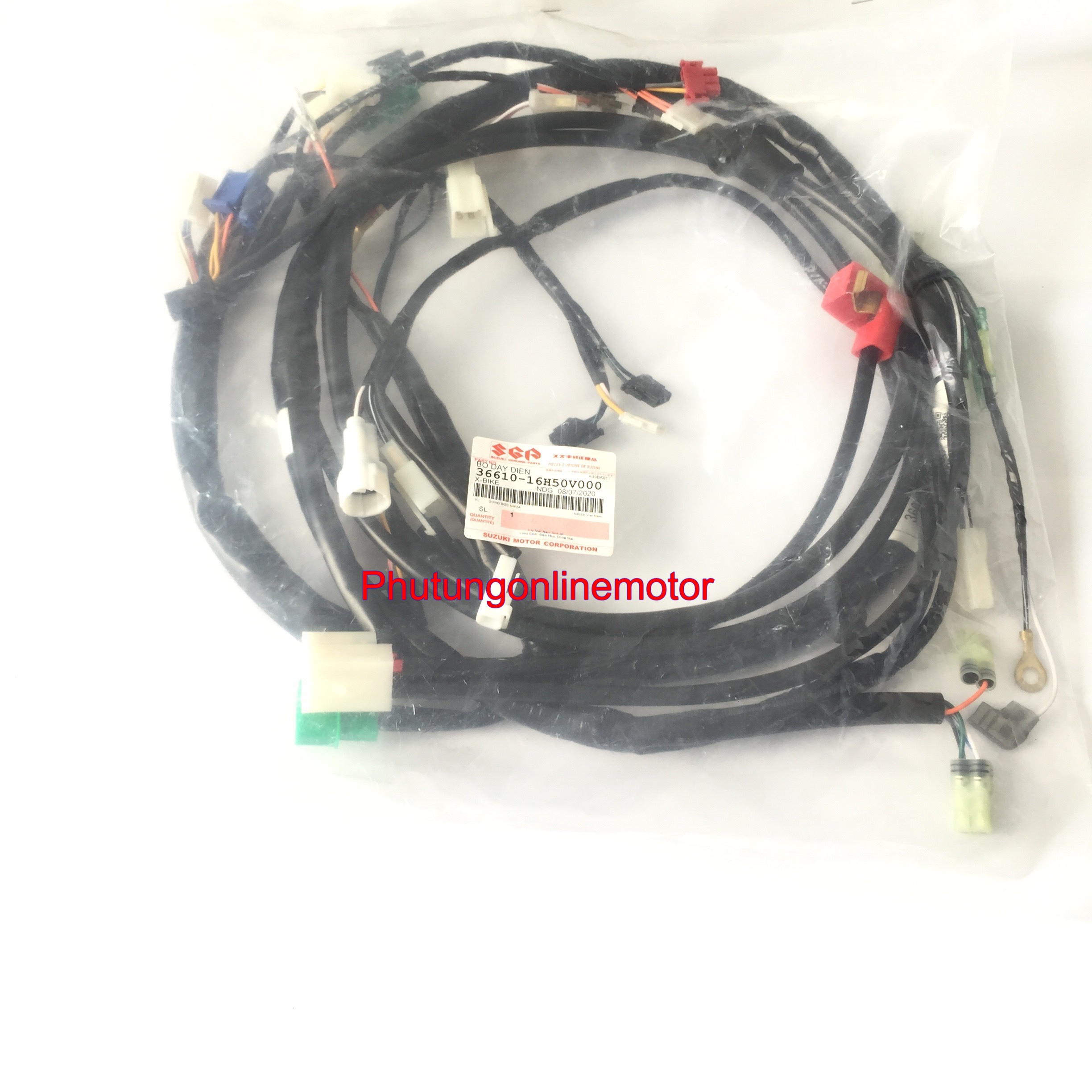 Bộ Dây Điện Sườn Xbike -Zin chính hãng Suzuki