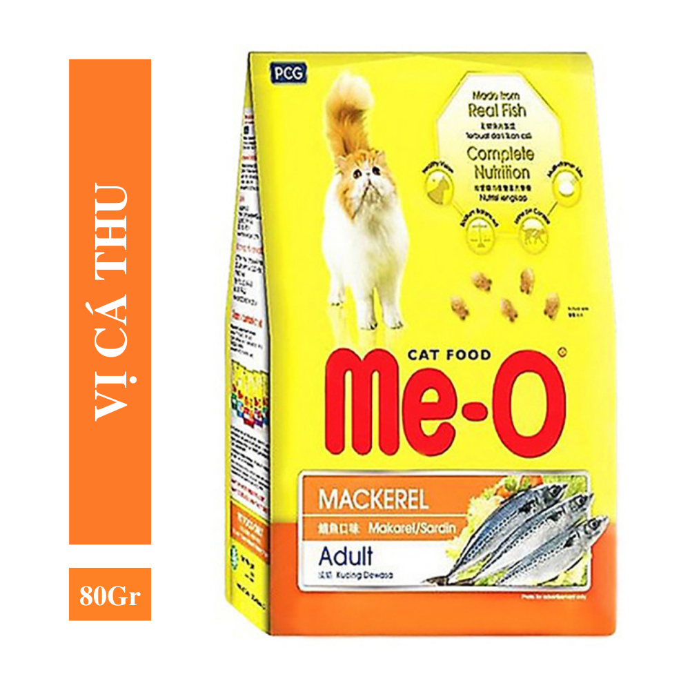 [Hoàn Tiền 10%] Thức ăn cho mèo ME-O Adult 350gr 3 vị hạt khô thơm ngon cho mèo trưởng thành