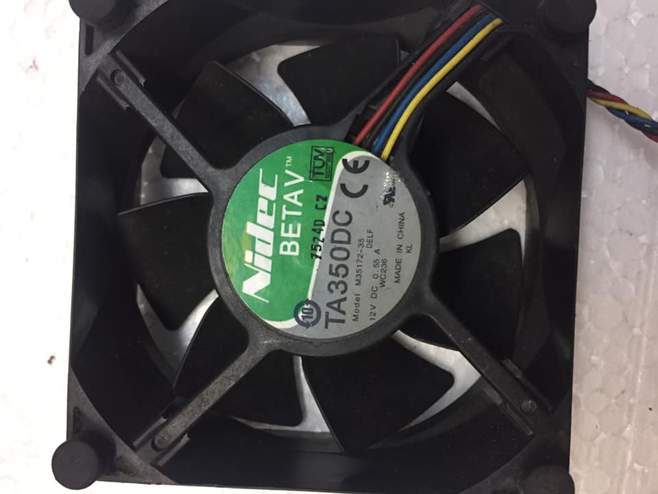 Quạt fan siêu tốc nidec ta350dc 9.3x9.3x3.3cm chạy siêu khỏe
