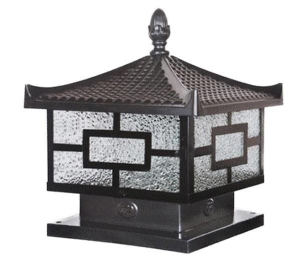 [HCM]Đèn trụ cổng NHÔM đúc phi 250