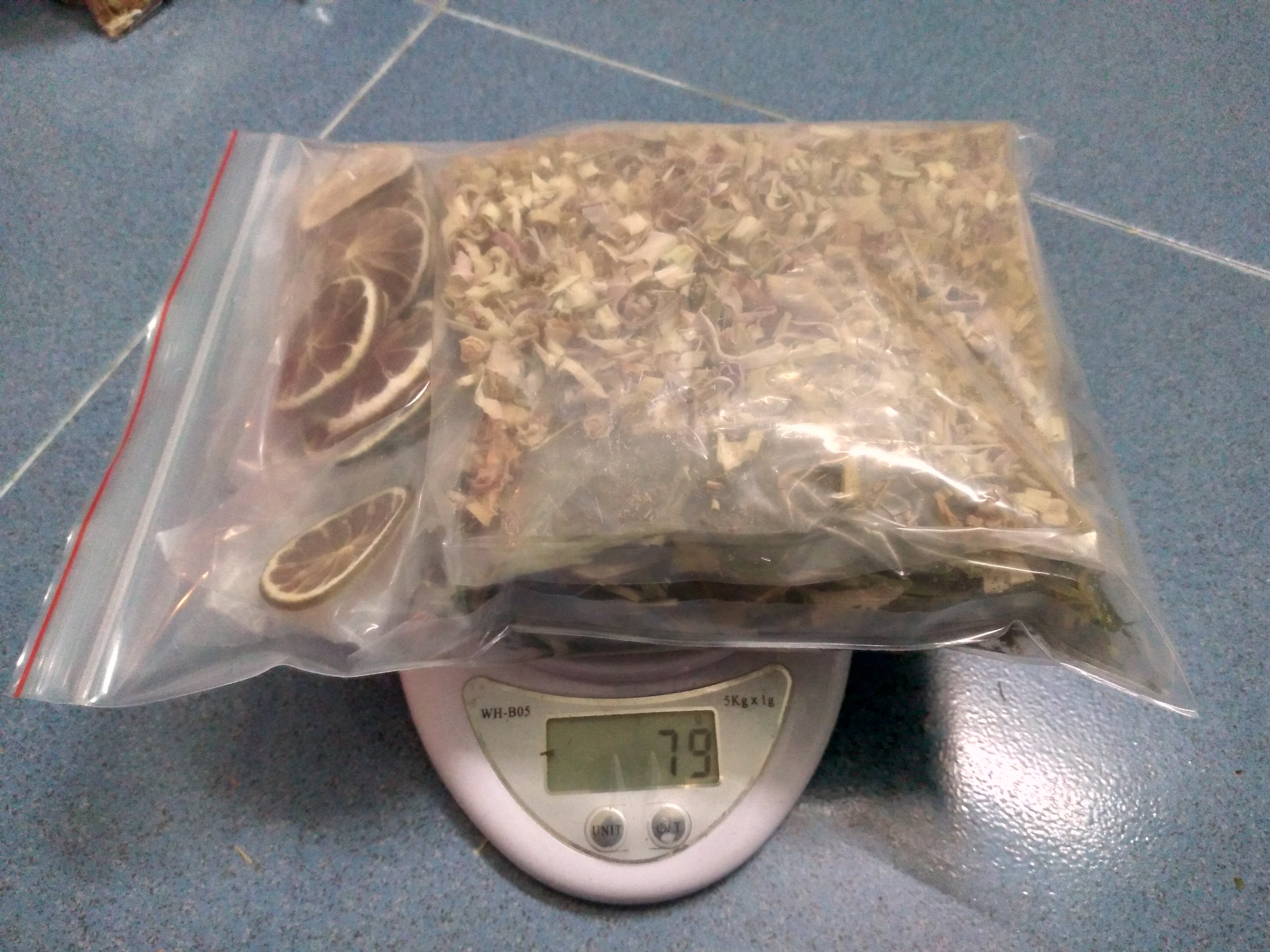 TRÀ SẢ-CHANH-LÁ DỨA gói 65gram