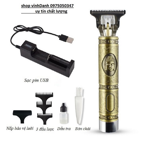 Tông đơ cắt tóc loại tốt pin trâu,tông đơ cắt tóc hình rồng và hình phật,tong đơn cắt tóc loại tốt,chất liệu tốt động cơ 4 chiều không tiếng ồn bảo hành 3 tháng, tông đơ cắt tóc loại tốt, tong do cat toc