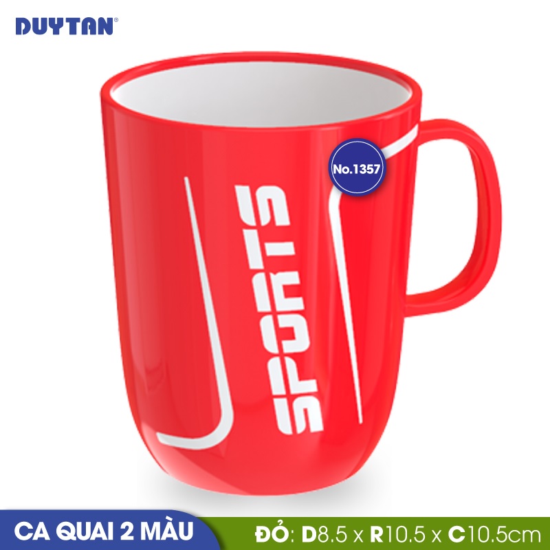 Ca quai 2 màu nhựa duy tân 420ml no.1357