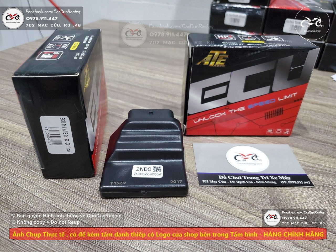 ECU MỞ TUA MÁY EX150 2015 - 2018 THÁI LAN LẮP NHƯ ZIN