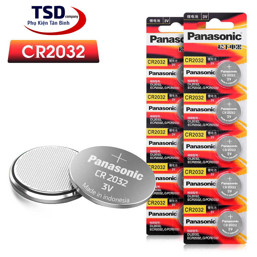 Genuine panasonic cr2032 lithium 3v cmos battery