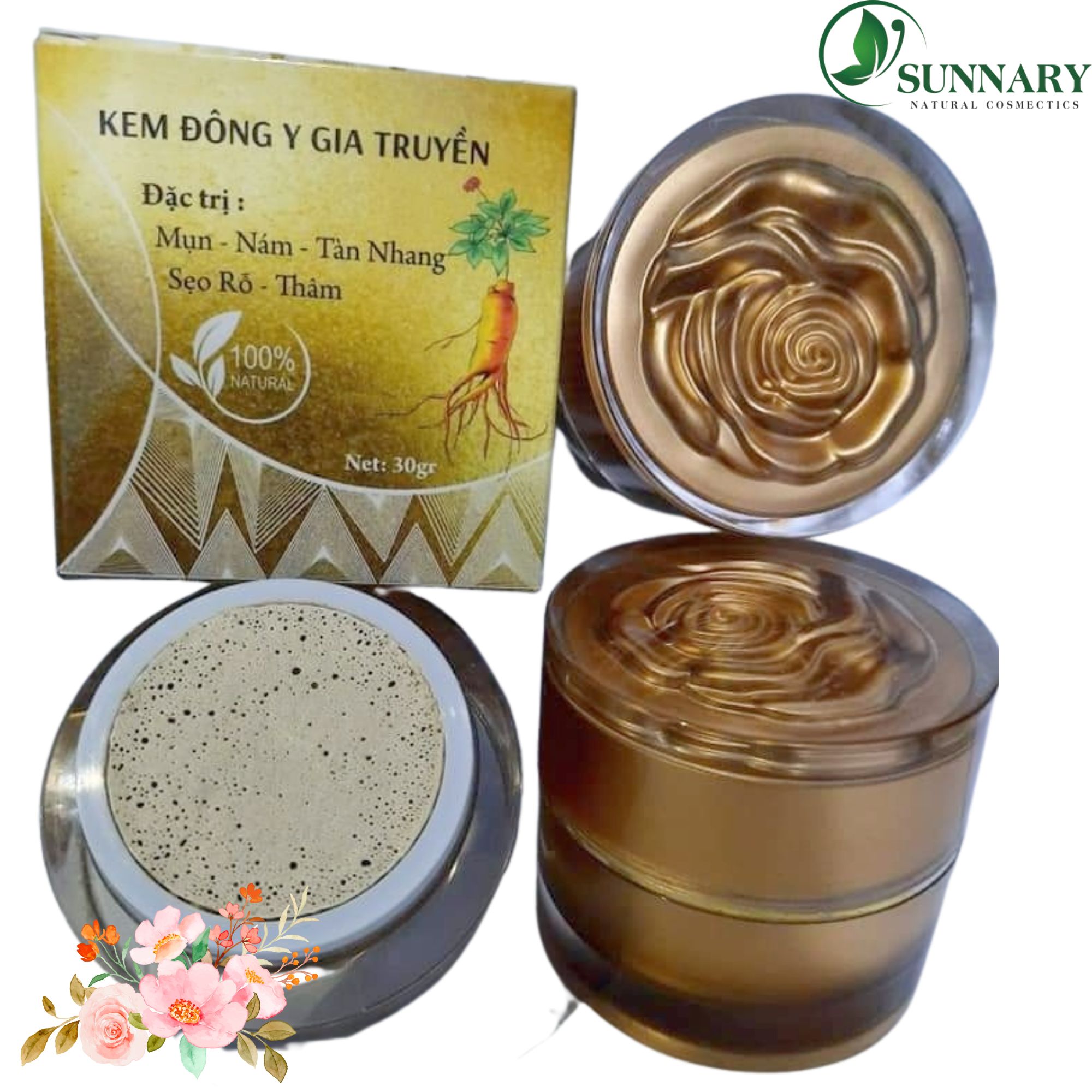 Sản phẩm sỉ Spa tái tạo hoa hồng vàng 25gr, tặng kèm tinh chất kích bong nhanh cho liệu trình tái tạo
