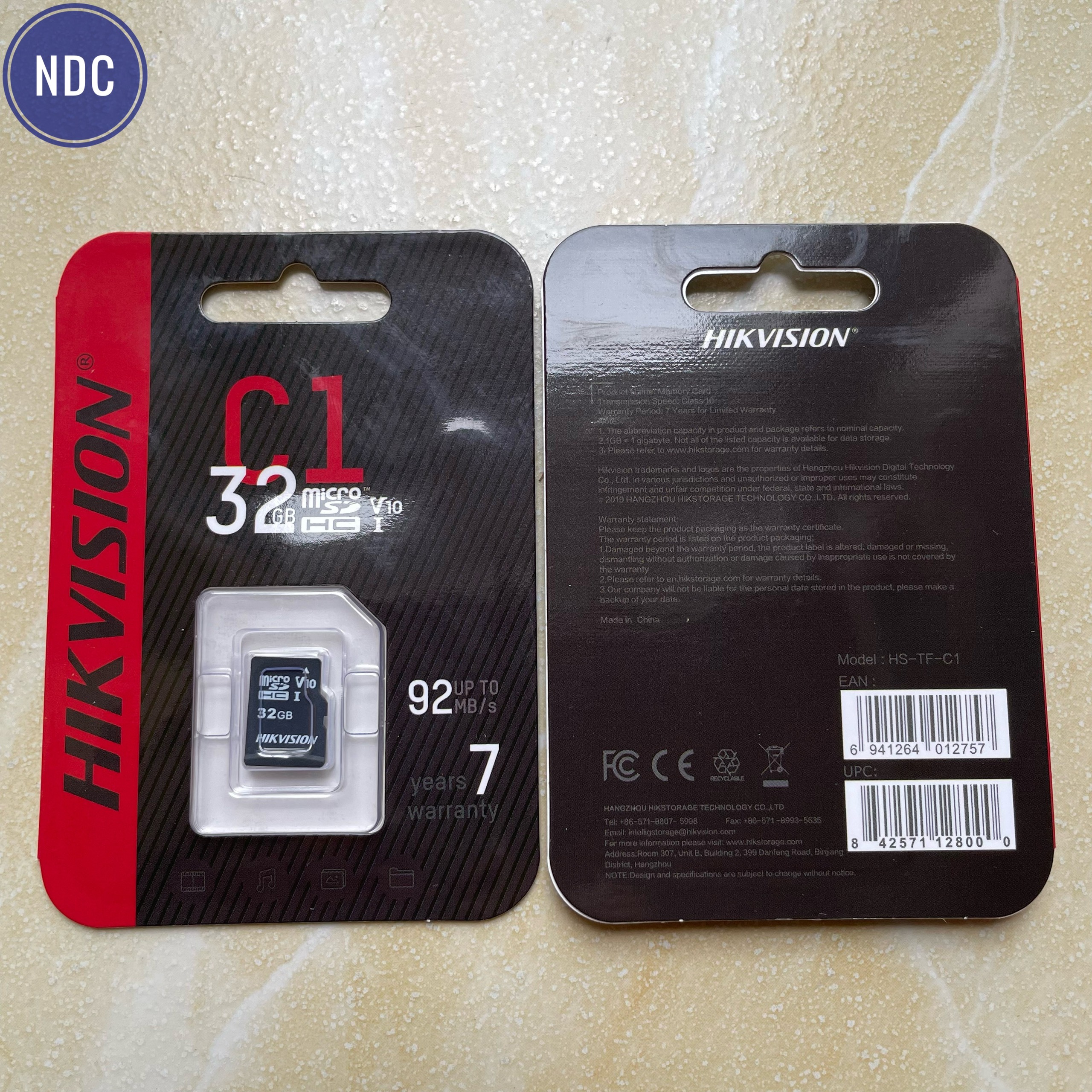 [CHÍNH HÃNG]Thẻ Nhớ Micro SD HIKSEMI 64GB Class 10 Dùng cho Camera IP
