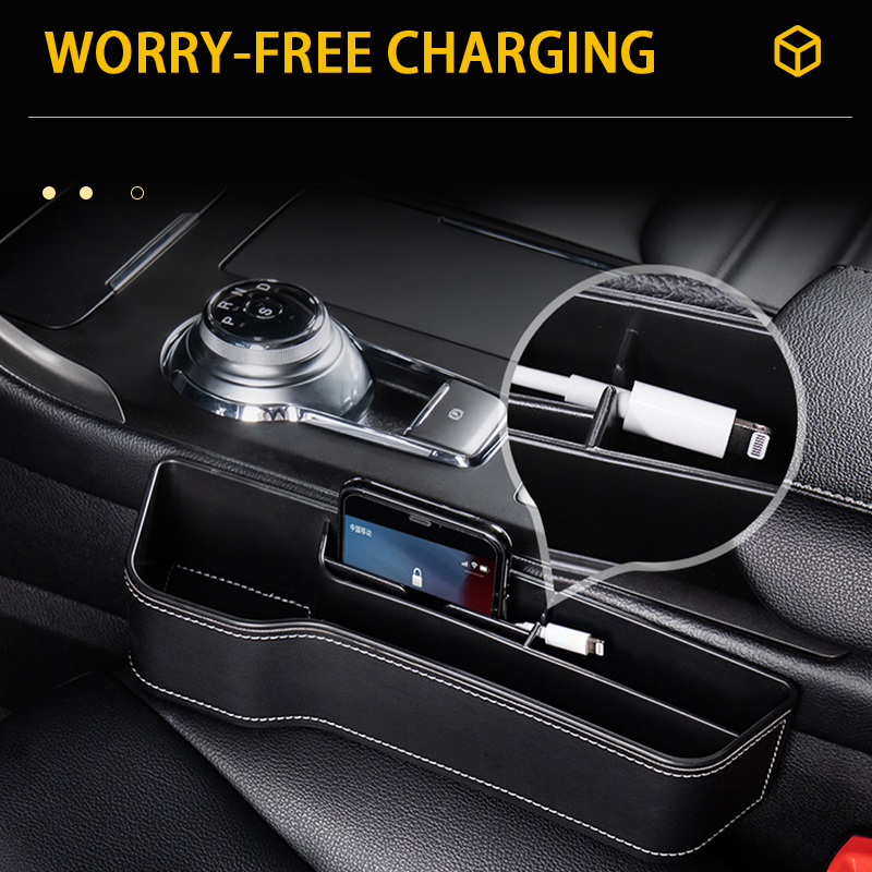 Car Organizer Two Style Universal Seat Gap Storage Box