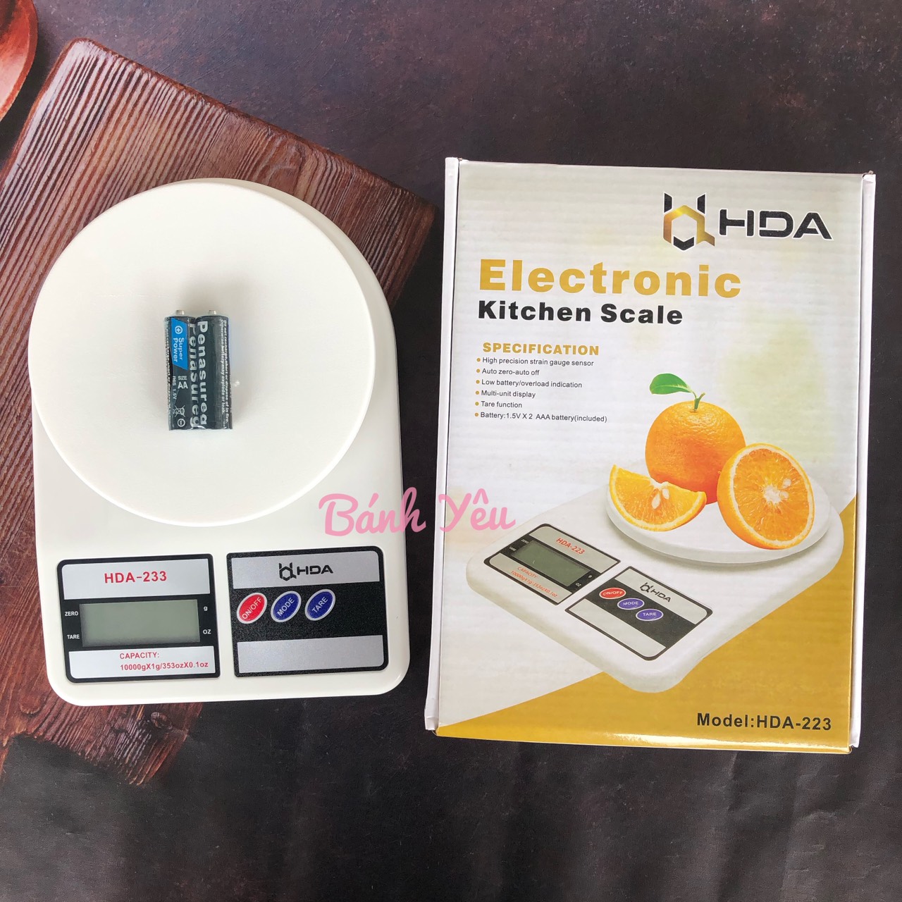 Cân điện tử/ Cân tiểu ly làm bánh