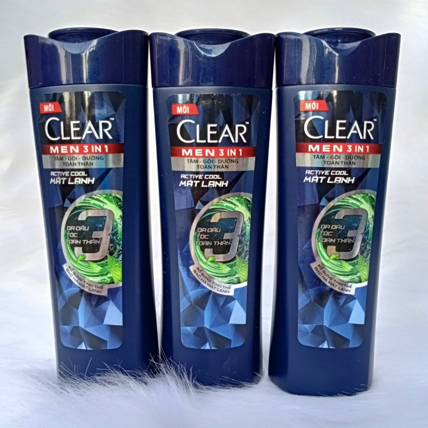Dầu Gội Clear Men Sạch Sâu Da Đầu Ngăn ngừa gàu hiệu quả 70g