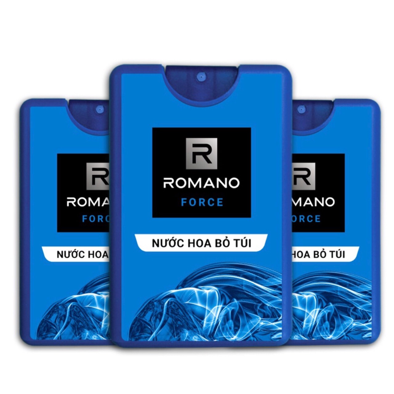 Combo  3 chai nước hoa bỏ túi Romano Force 18ml/chai