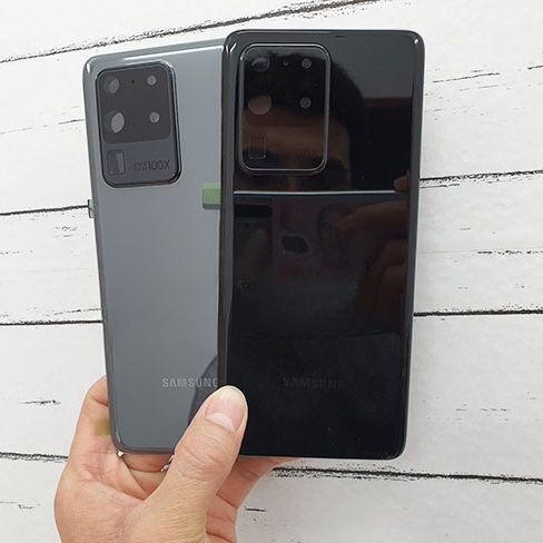 Nắp Lưng Samsung S20 Ultra Zin chính hãng (có kính camera)