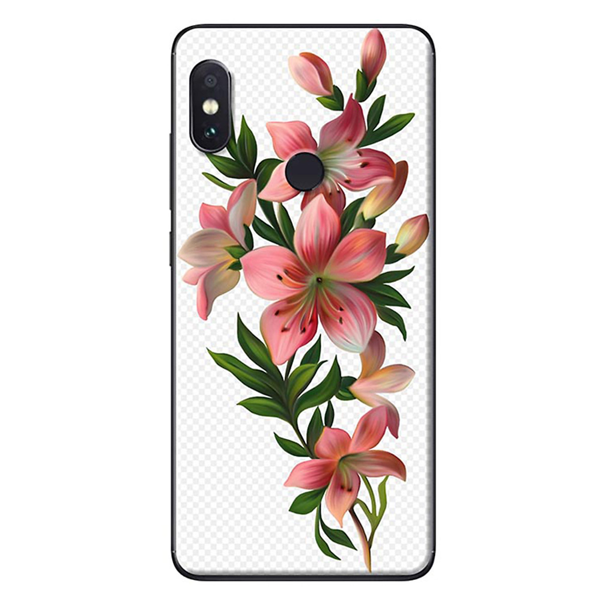 Ốp lưng dành cho xiaomi mi a2 lite - hoa sơn dầu