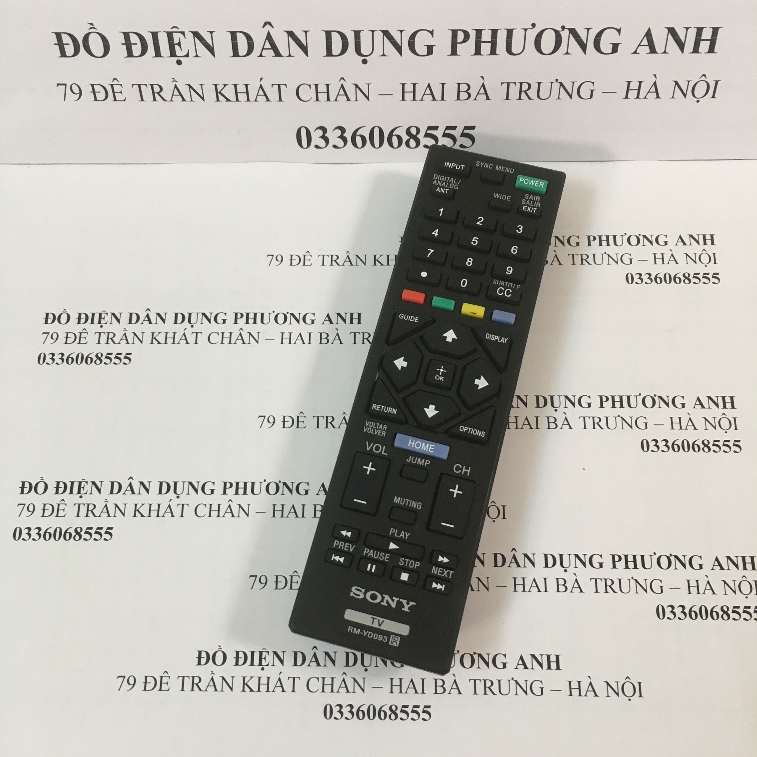 FREESHIP ĐIỀU KHIỂN SONY RM-ED054 HÀNG CÔNG TY