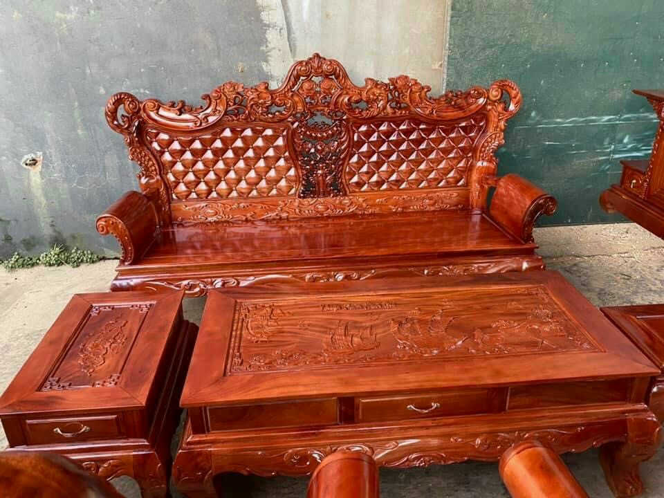 Bàn ghế hoàng gia gỗ Lim
