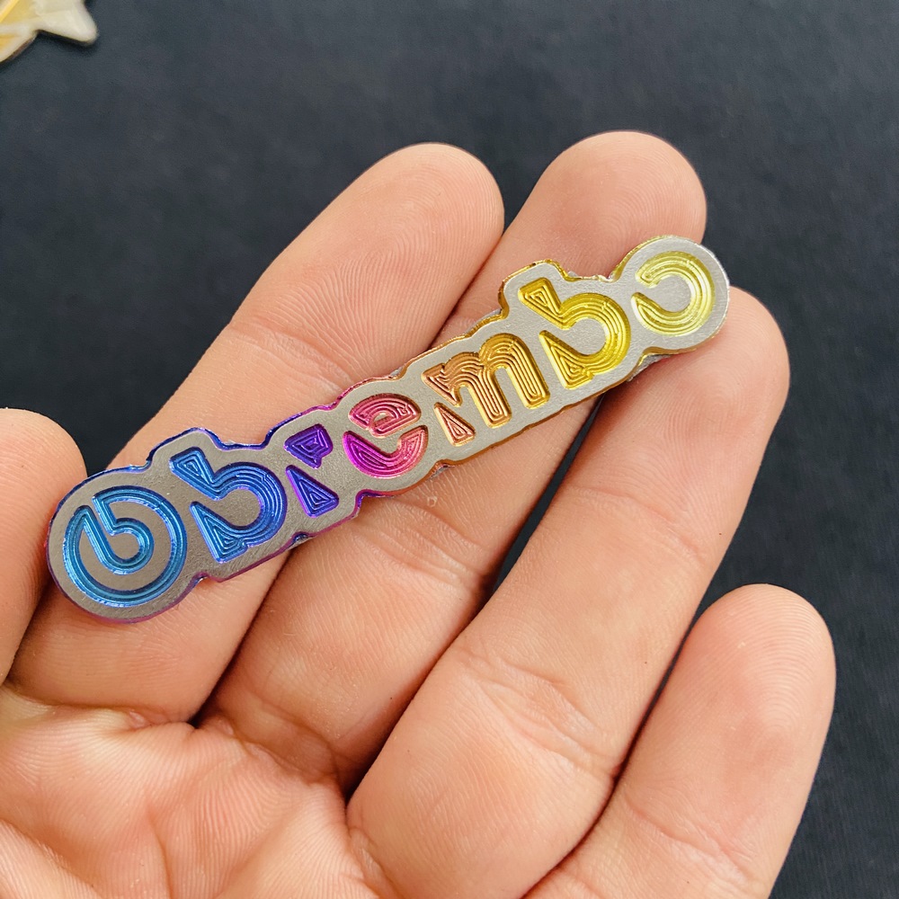 [trang trí xe] Tem TITAN kiểu LOGO huy hiệu, tem titan dán trang trí xe máy, ốp lưng điện thoại, vật dụng...