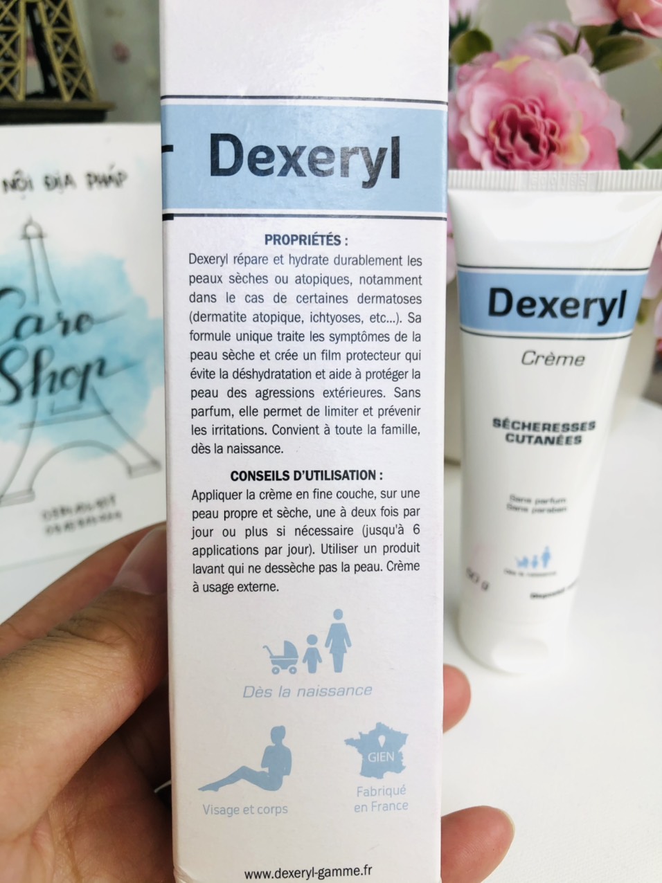 Kem Nẻ, Chàm Cho Bé Dexeryl 50g/250g/500g Nội Địa Pháp Hỗ Trợ Dưỡng Ẩm Và Làm Mềm Da Hiệu Quả