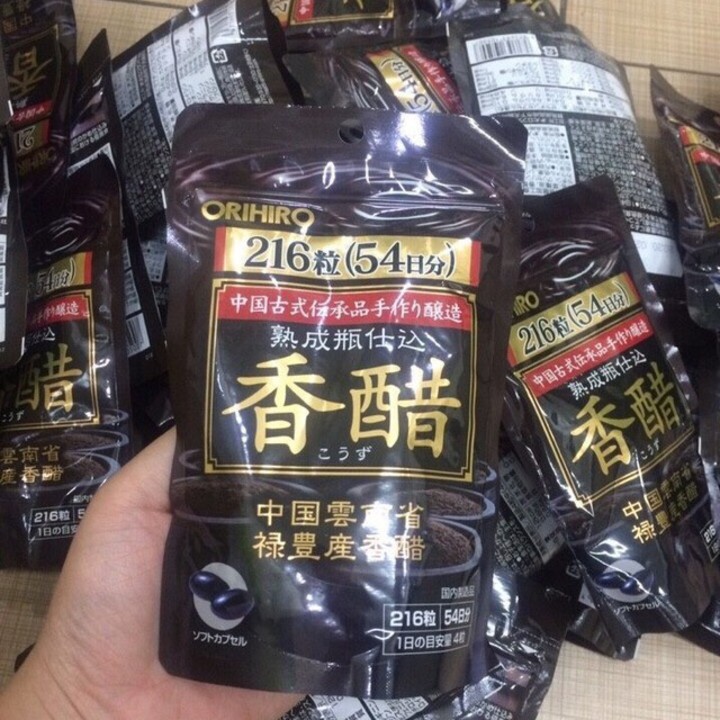 Viên dấm đen giảm cân ORIHIRO