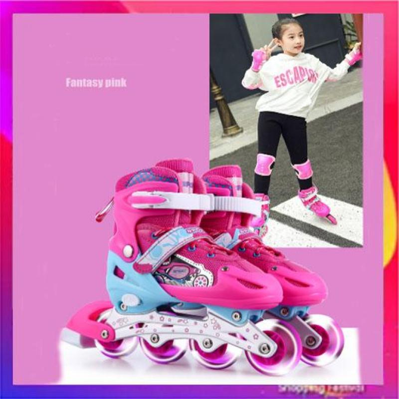Phân phối Giầy Trượt Patin ZIBO Có Đèn Flash ( Size M Từ 33 - 37 ) Cho cỡ Chân Từ 21cm - 24cm