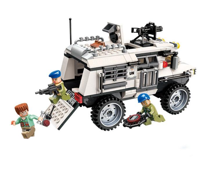 [HCM]Bộ lắp ráp xe quân đội Amoredvehicle -  Thunder Mission Series