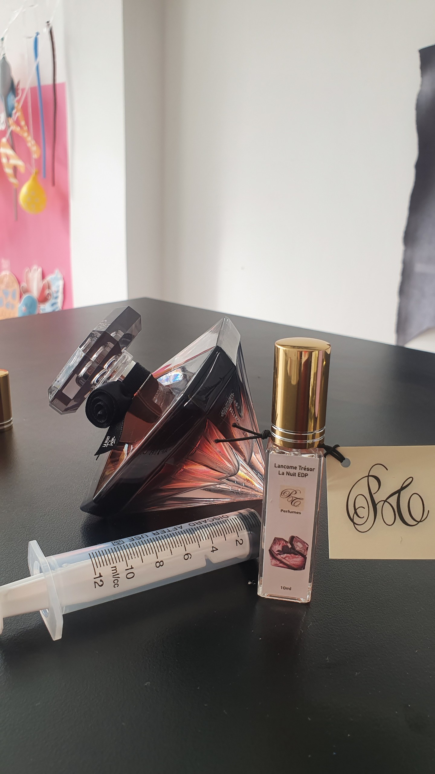 Mẫu chiết nước hoa nữ Lancome Tresor Lanuit (Cam kết chuẩn Auth)