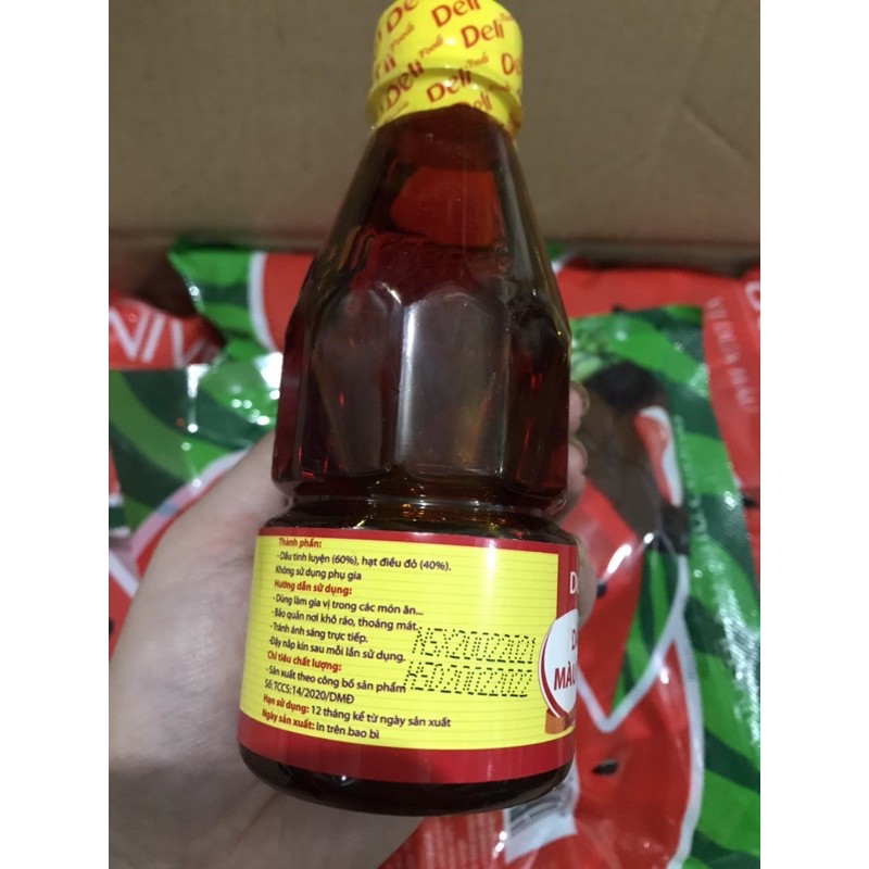 Dầu Điều Đỏ DELI chai 250ml
